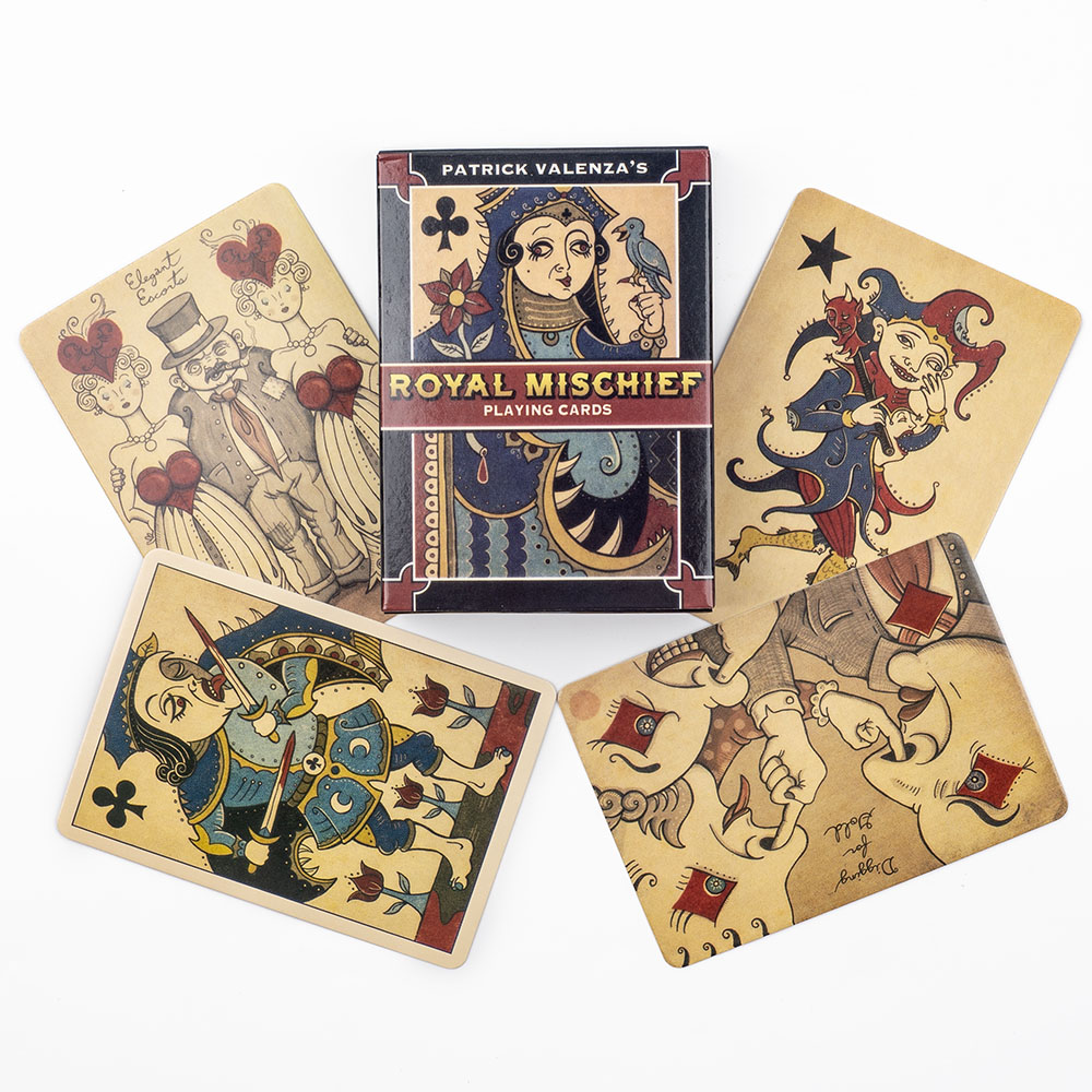 Party Games Console - Cartes à jouer Royal Mischief, 54