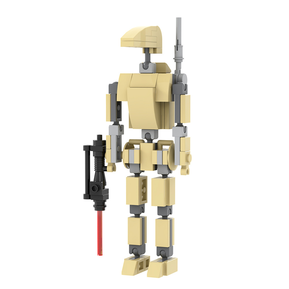 Lego Set Creator - MOC-Mini droïde de combat Star Robot,