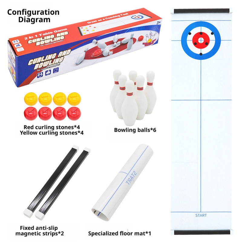 Party Games Console - Nouveau jeu de table mini curling