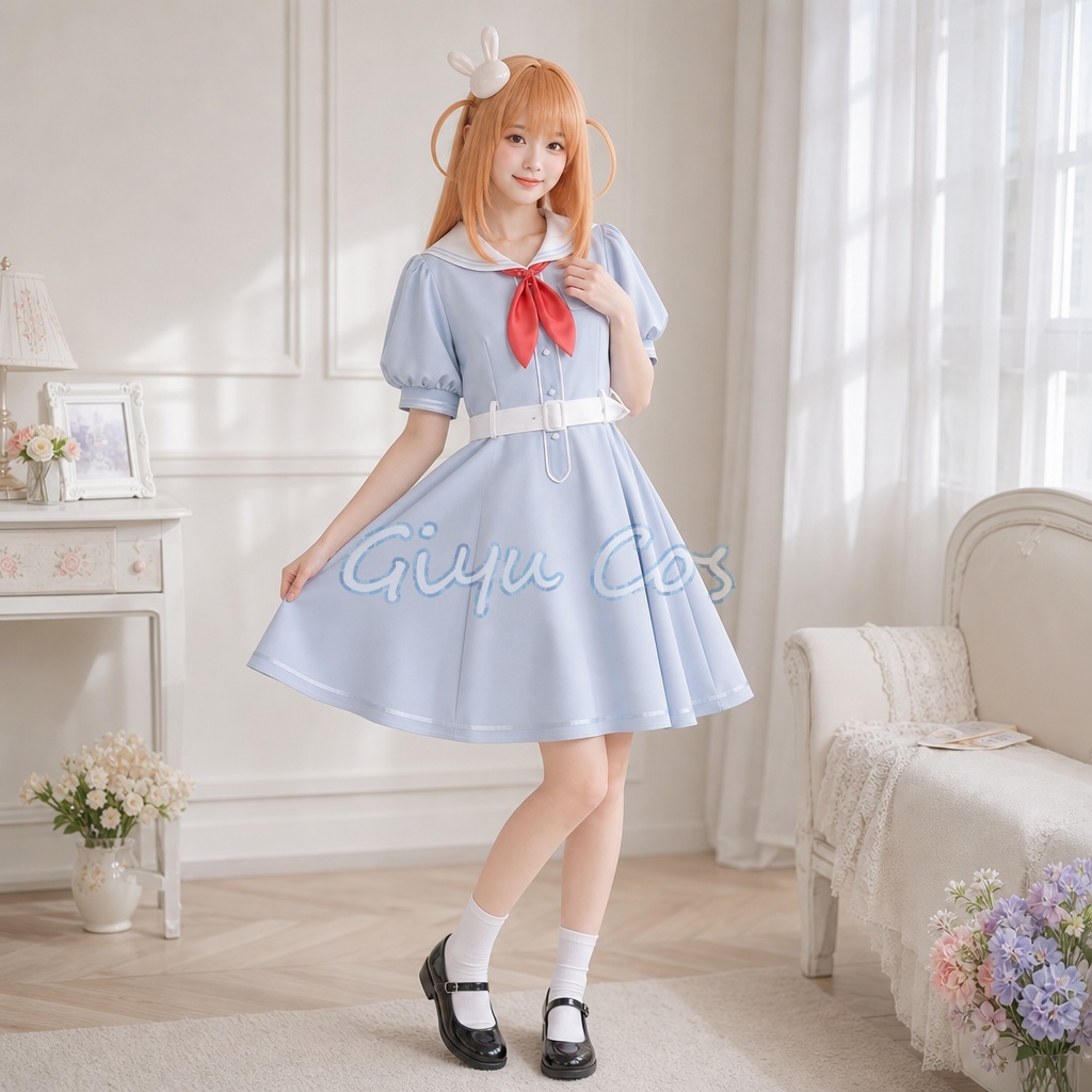 Party Games School - Costume de cosplay complet LoveLive Hasu