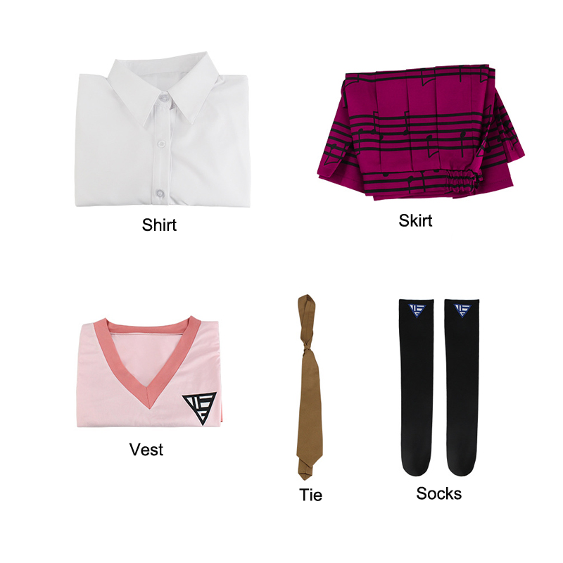 Ensemble de costumes de cospla - Party Games School avis et prix