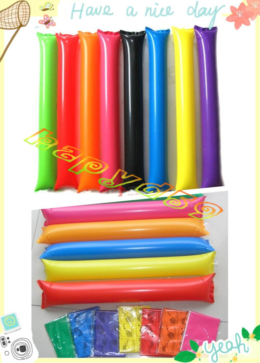 Bâtons gonflables de plage de  - Party Games Engagement avis et prix