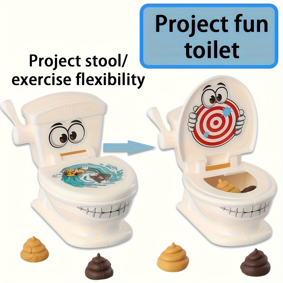 Mini toilettes Anti-Stress pou - Party Games Console avis et prix