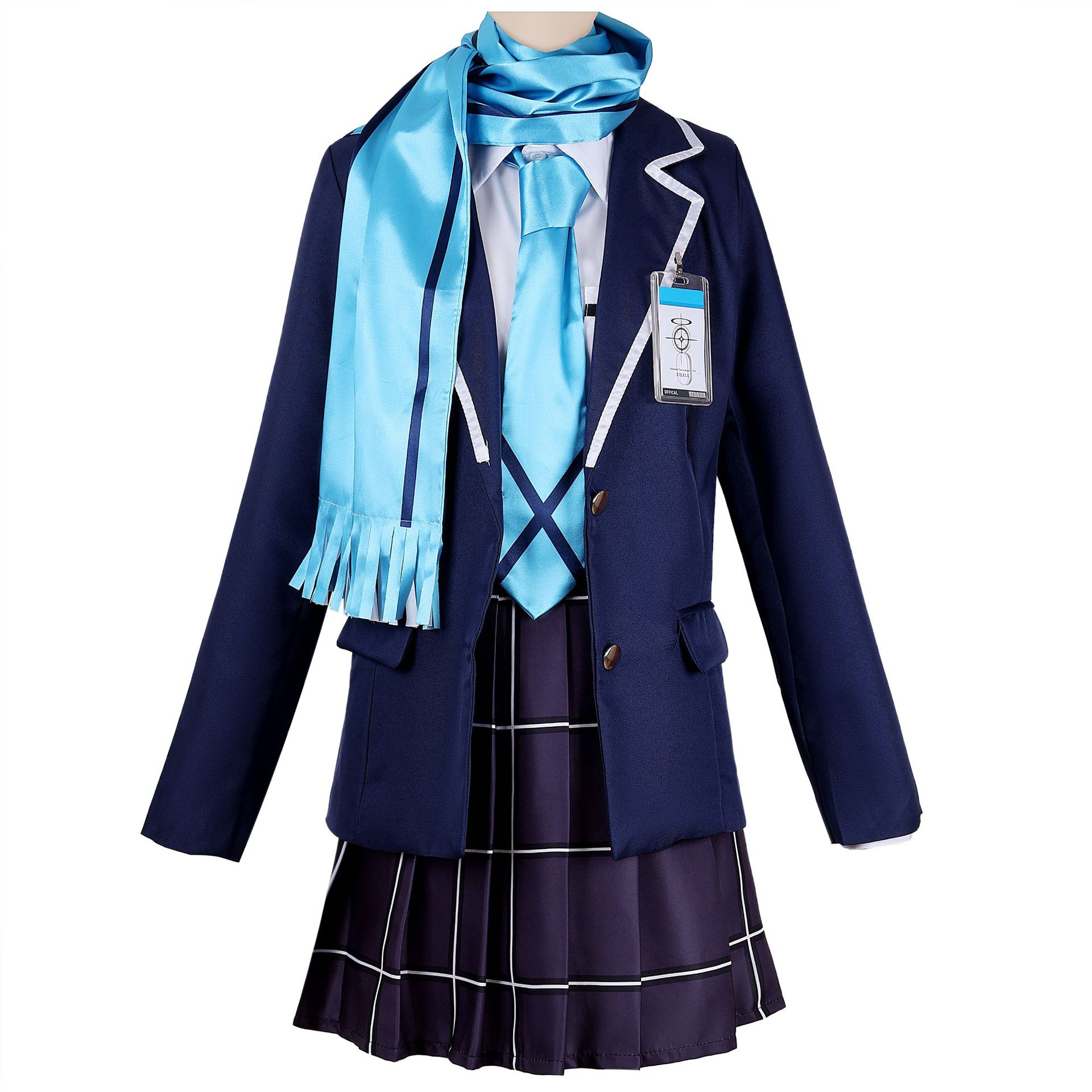 Costume de cosplay Blue Archiv - Party Games School avis et prix