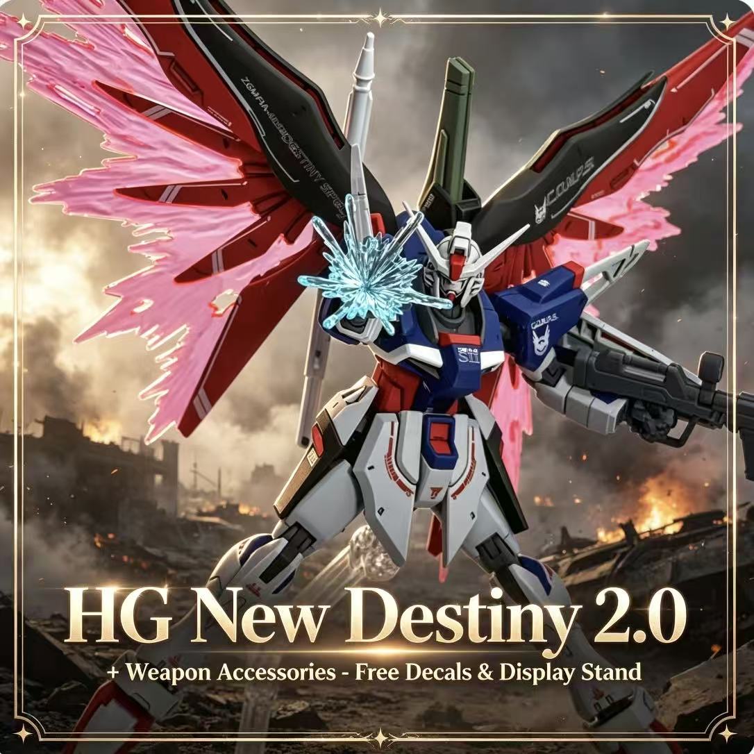 224 HG 1/144 Destiny Spec II F - Bandai Model Gundam Hg avis et prix
